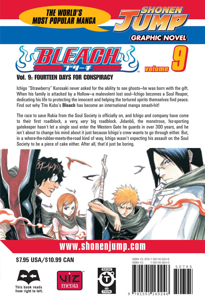 BLEACH Manga Volume 9