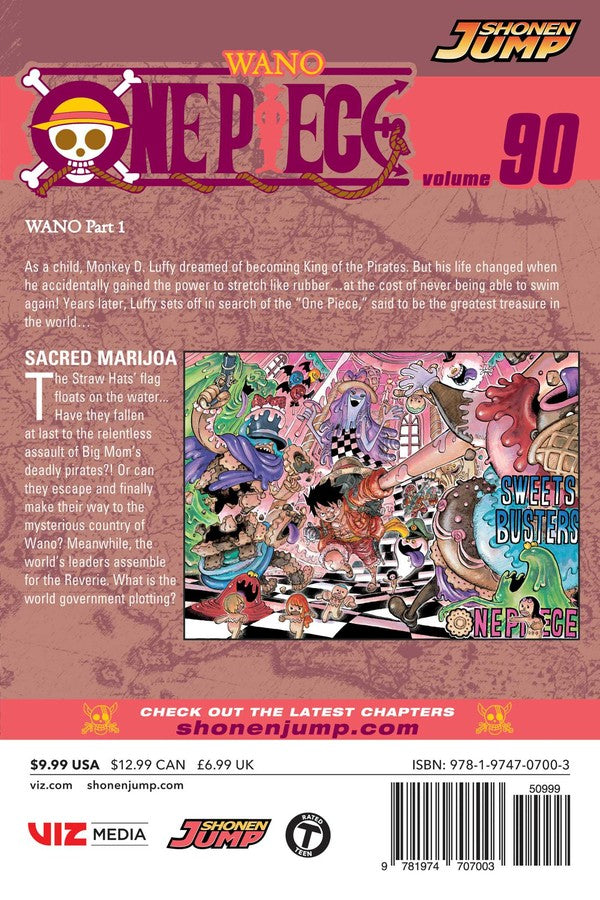 One Piece Manga Volume 90