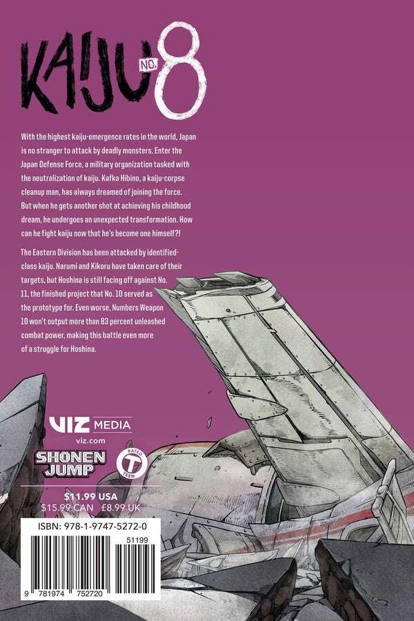 Kaiju No. 8 Manga Volumes 12