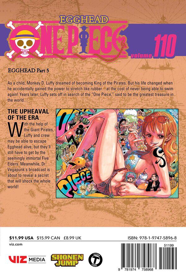 One Piece Manga Volume 110