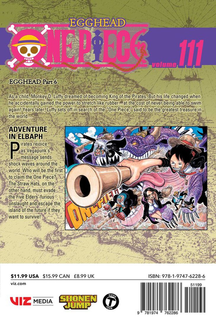 One Piece Manga Volume 111