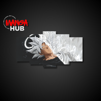 Goku Angle Wall Art | 5-Panel Wall Art