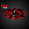 Naruto Itachi Uchiha Wall Art | 5-Panel Wall Art