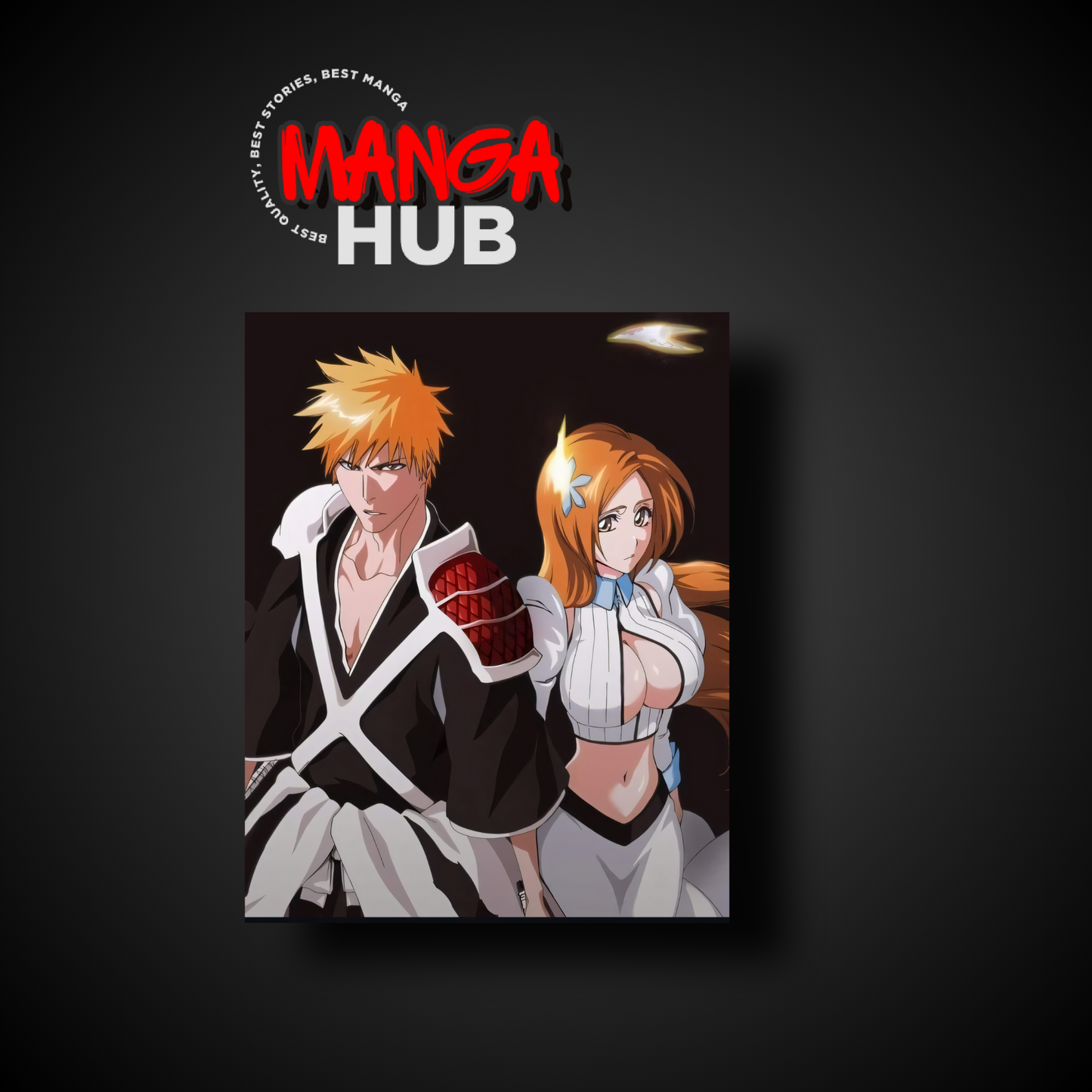 Ichigo & Orihime Wall Art | Single-Frame