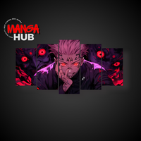 Jujustus kiysen Wall Art | 5-Panel Wall Art